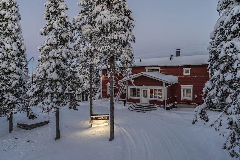 Wilderness Hotel Papin Talo Ruka Exteriör bild